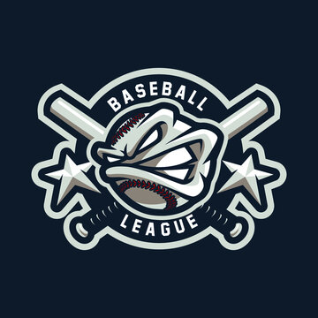 Baseball mascot design for sport or e-sport team