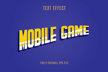 MOBILE GAME TEXT EFFECT DESIGN
