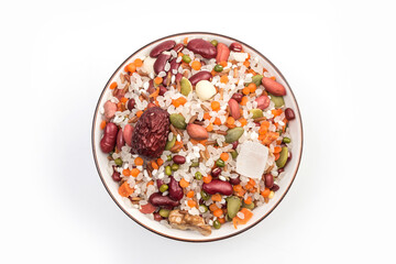 Take pictures of delicious, nutrient-rich porridge