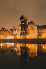 Crane Gate in the city of Gdańsk