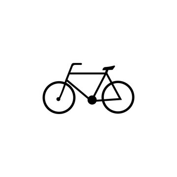 Bike icon logo, vector design