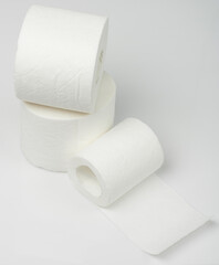 Pile of toilet paper