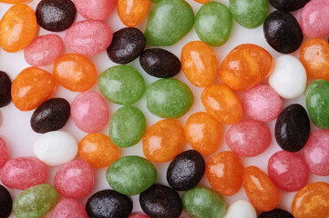 Sweet desert candy background