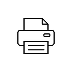 Print icon vector. printer icon vector.