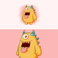 monster cartoon illustration