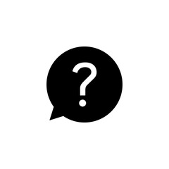 Question icon vector. question mark icon vector.