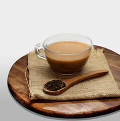 Cup of tea with on isolated background
