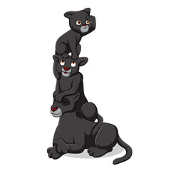panther cartoon © Hadi