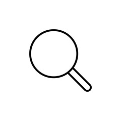 Search icon vector. search magnifying glass icon