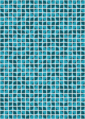 Fototapeta premium Abstract Geometric Pattern generative computational art illustration