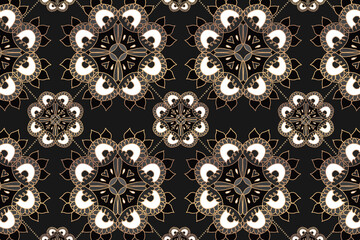 black and white seamless pattern