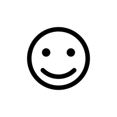 smile icon vector. smile emoticon icon. feedback