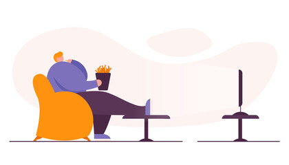 STAY AT HOME ILLUSTRATION DESIGN