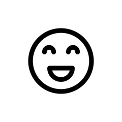 smile icon vector. smile emoticon icon. feedback