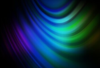 Dark Multicolor vector abstract blurred layout.
