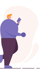 STAY AT HOME ILLUSTRATION DESIGN