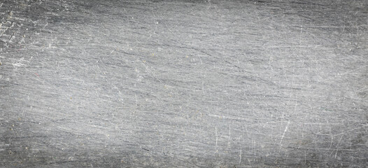 aluminum sheet with visible scratches. background or texture