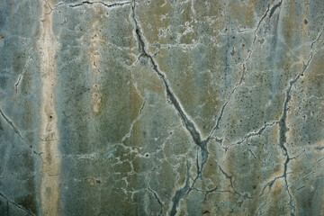Grunge concrete cement wall with crack in industrial building, great texture background