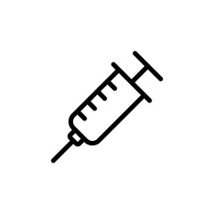 Syringe icon vector. injection icon vector.