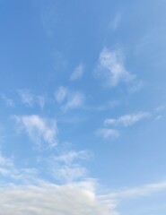 blue sky with clouds