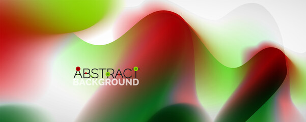 Fluid color gradient abstract background, trendy colorful wallpaper. Vector illustration for placards, brochures, posters, banners and covers