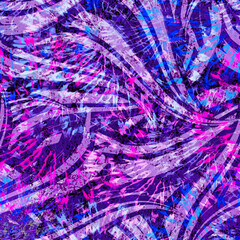 Kaleidoscope Abstract Swirl Pattern