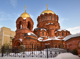 Cathedral of Alexander Nevsky in Novosibirsk