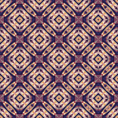 Geometric seamless pattern, ornament, abstract colorful background, fashion print, vector texture.