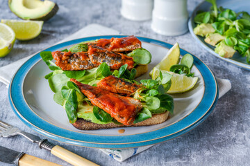Sardines on toast