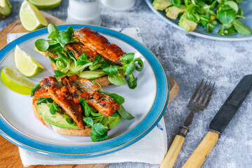 Sardines on toast
