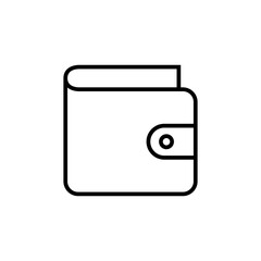 Wallet icon vector. wallet vector icon