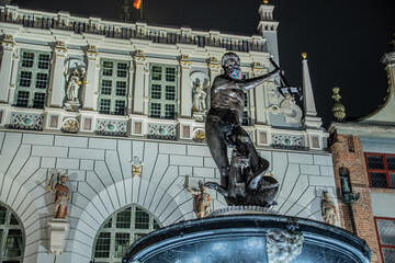 Fontanna Neptuna Gdańsk, Długa © Marcin