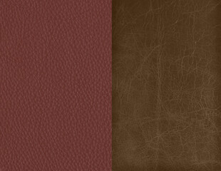 Fototapeta premium Leather pattern background illustration, decor template for design purposes