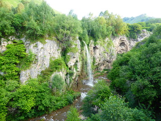 Medovye Vodopady Resort in the south of Russia