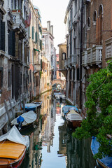 Naklejka na ściany i meble Canal à Venise