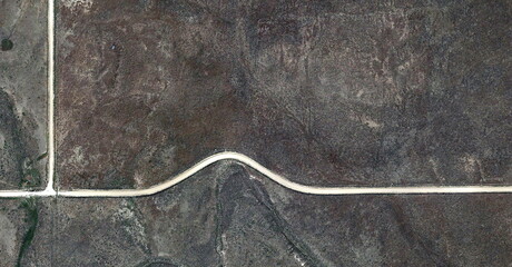 last heartbeat of democracy,   United States, abstract photography of relief drawings in  fields in...