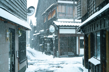 A snow day in Kanazawa, 2021.