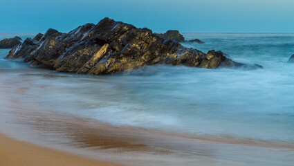 beach and rocks