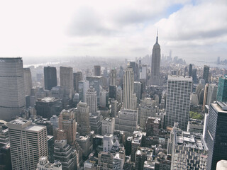 Naklejka na ściany i meble New York City Skyline