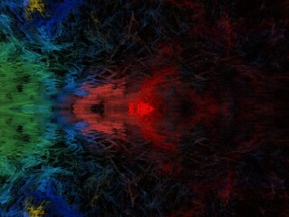 Imaginatory fractal background Image