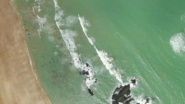 The Telok / Teluk Melano Coastline and Beach at the most southern tip of the Tanjung Datu part of Sarawak and Borneo Island