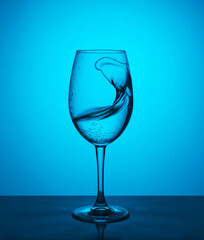 glass of water splash