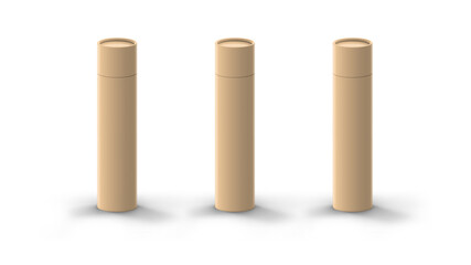 Cylindrical Box Mockups