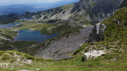 Fototapeta na wymiar Seven Rila lakes Bulgaria