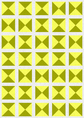 Abstract Geometric Pattern generative computational art illustration