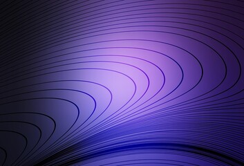 Dark Purple vector texture with wry lines.