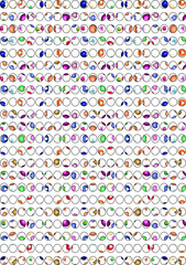 Abstract figures for the design of banners, posters, websites, invitations, brochures, flyers.