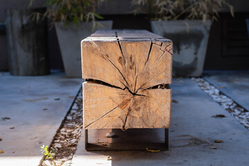 wood and logs to make fire in zen sector for tranquility and meditation cordoba argentina