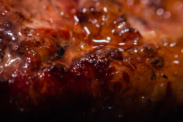 barbecue grilled beef matambre with metallic fire potatoes córdoba argentina