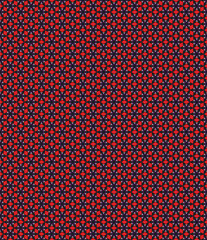 Abstract pattern with geometric shapes